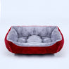 Bed for Dog Pet Square Plush Kennel Medium Small Dog Sofa Bed Cushion Pet Calming Dog Bed House Pet Supplies Accessories