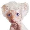 Shower Caps for Sphynx Cats and Small Pets 20Pcs Keep Ears Dry While Bathing