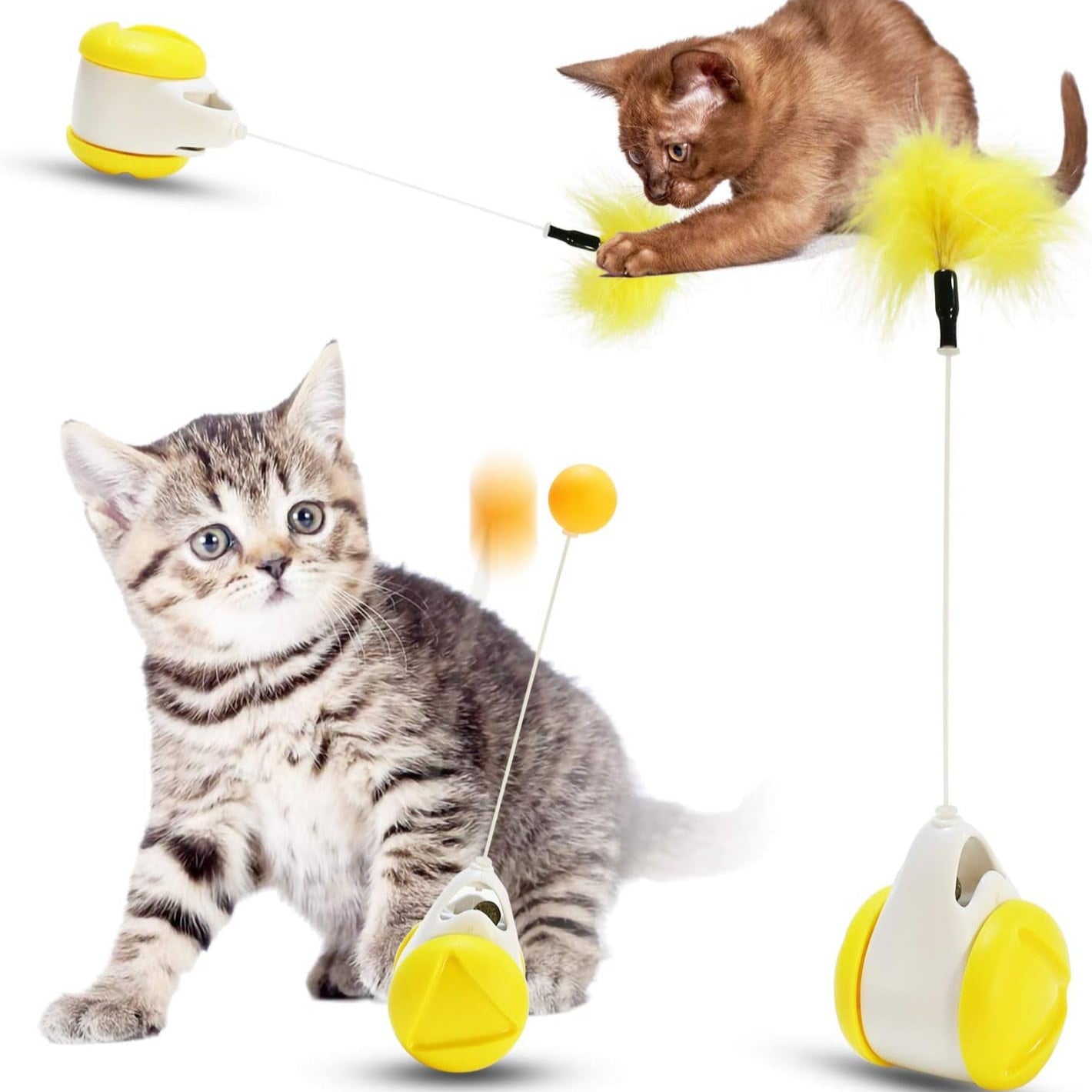 Interactive Roller Catnip Cat Toys